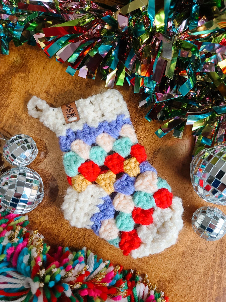 Granny Stocking Ornament