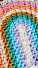 Load image into Gallery viewer, Rainbow Bobble Blanket

