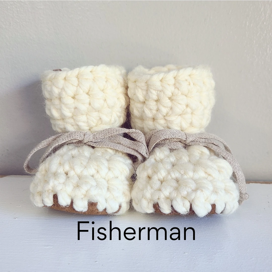 BABY Leather Sole Booties