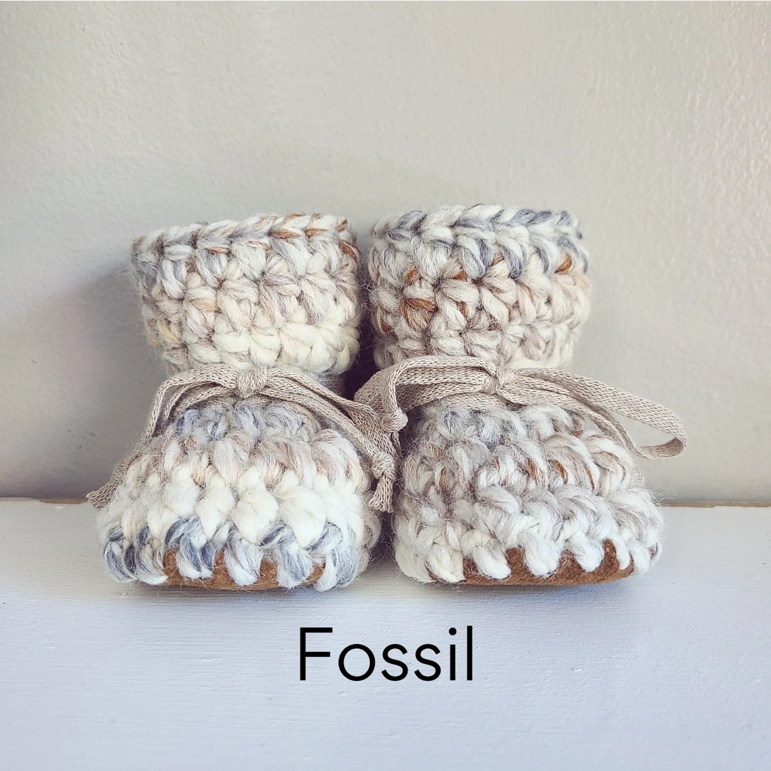 BABY Leather Sole Booties